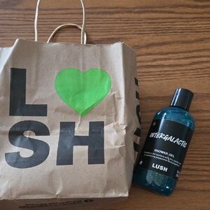 Lush Intergalactic Blue Shower Gel